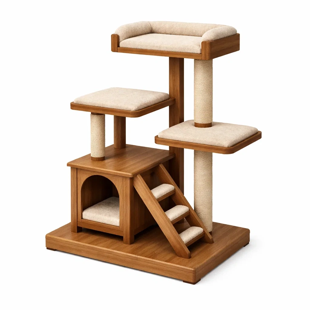 Espace de vie pour chats,Arbre à chat - URBANZENVIBES