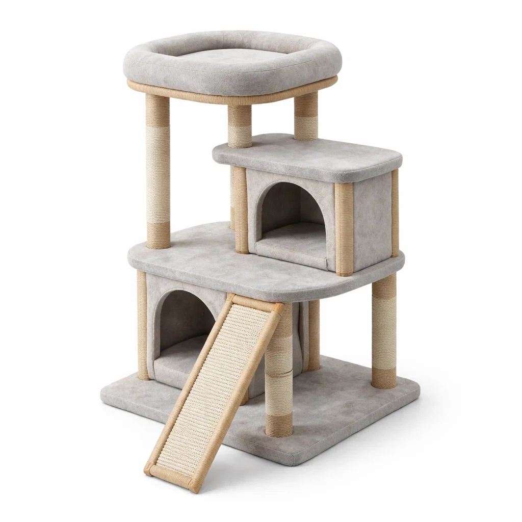 Espace de vie pour chats,Arbre à chat - URBANZENVIBES