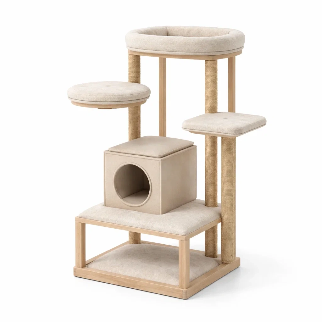 Espace de vie pour chats,Arbre à chat - URBANZENVIBES