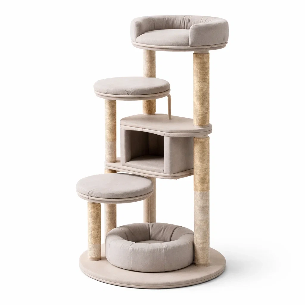 Espace de vie pour chats,Arbre à chat - URBANZENVIBES