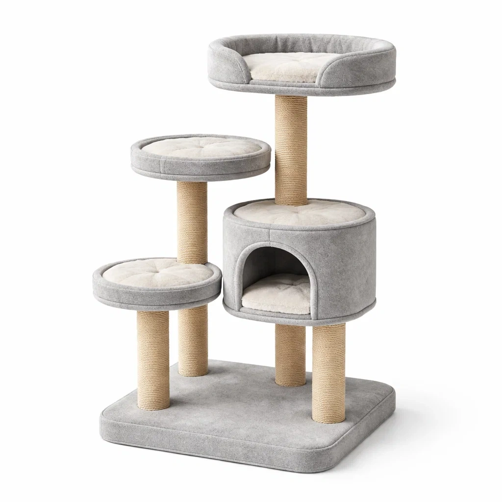 Espace de vie pour chats,Arbre à chat - URBANZENVIBES