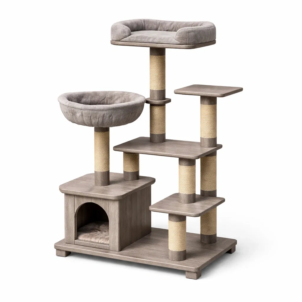 Espace de vie pour chats,Arbre à chat - URBANZENVIBES