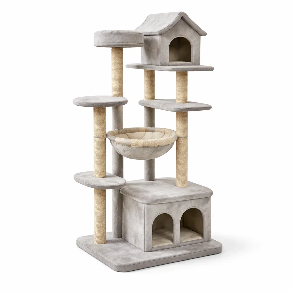 Espace de vie pour chats,Arbre à chat - URBANZENVIBES