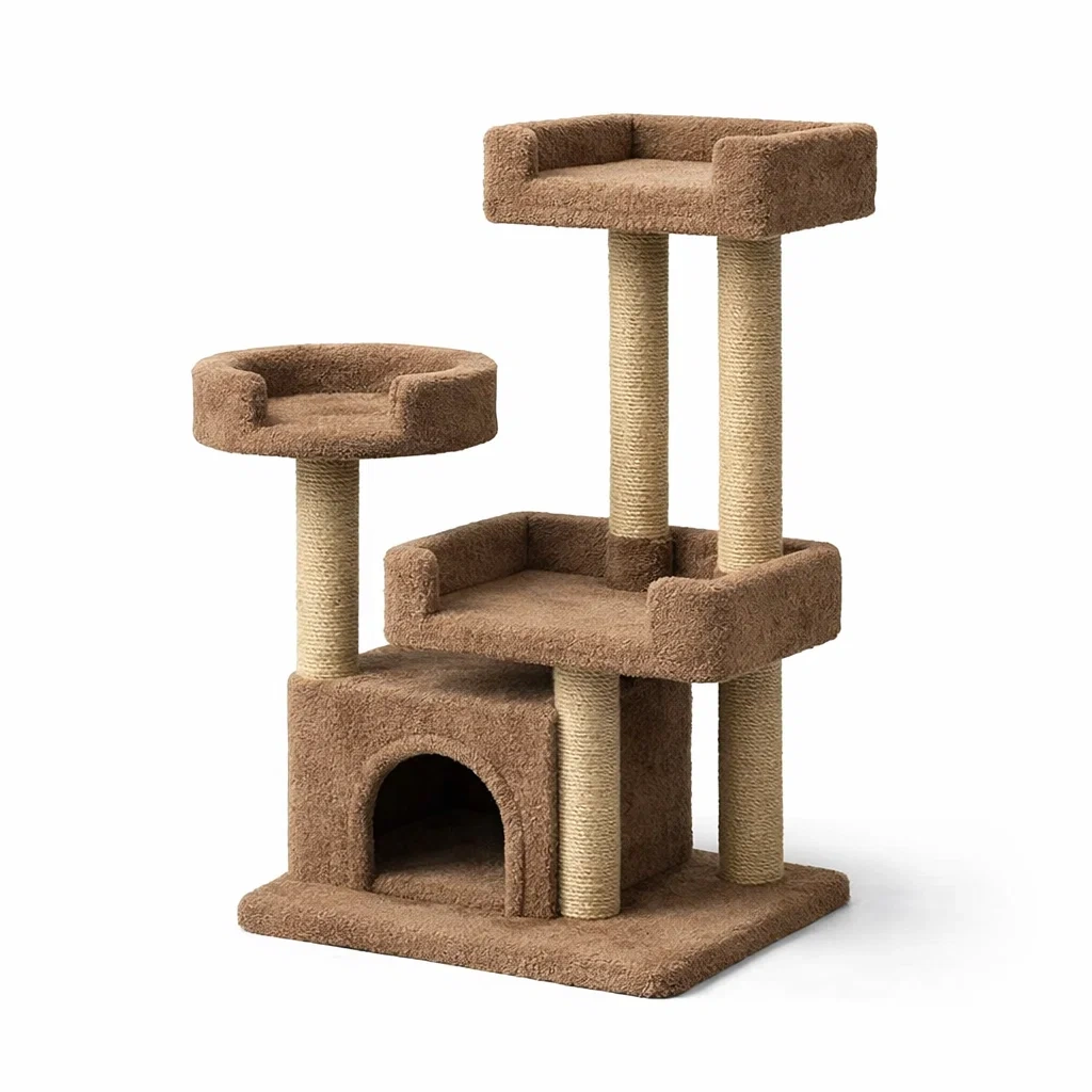Espace de vie pour chats,Arbre à chat - URBANZENVIBES