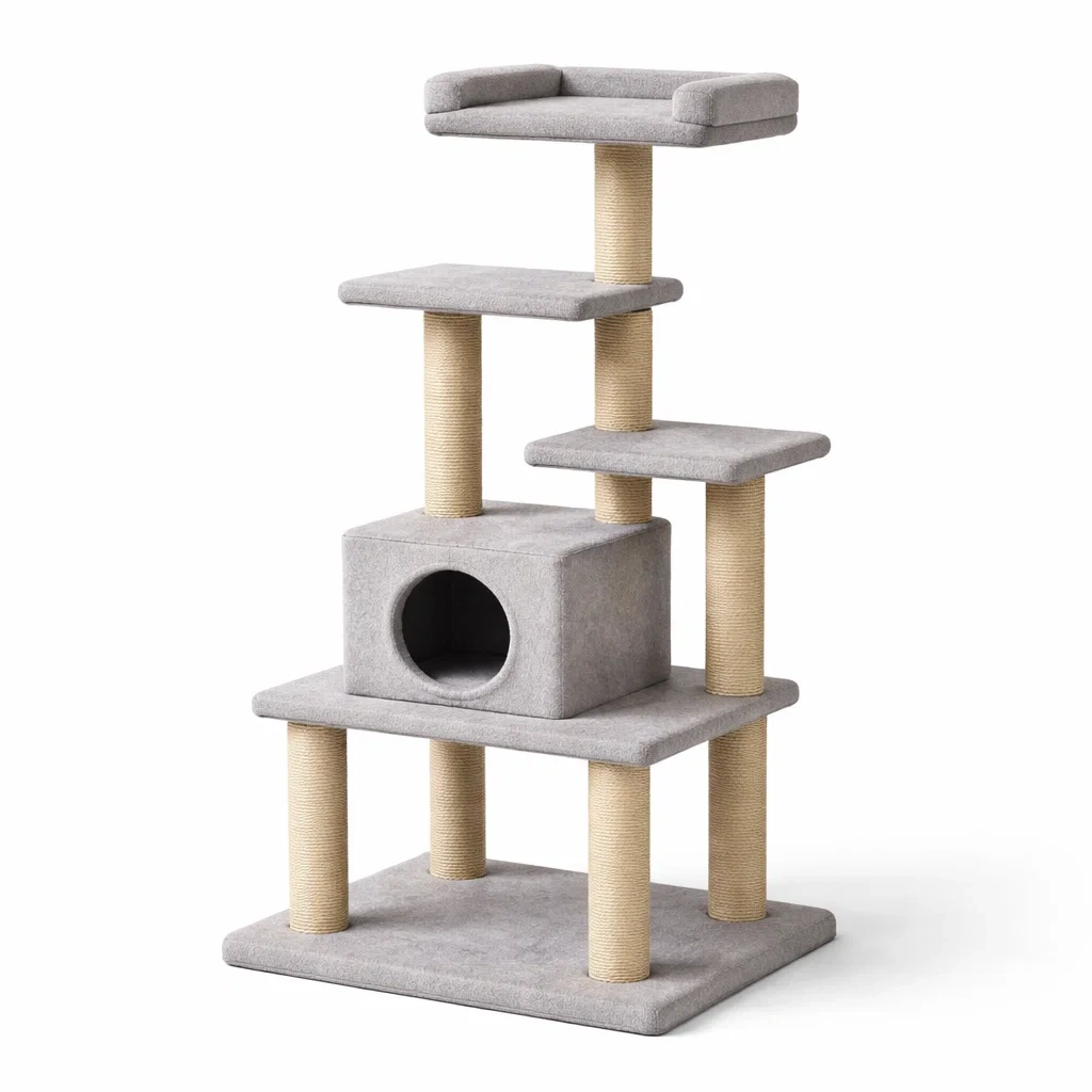 Espace de vie pour chats,Arbre à chat - URBANZENVIBES