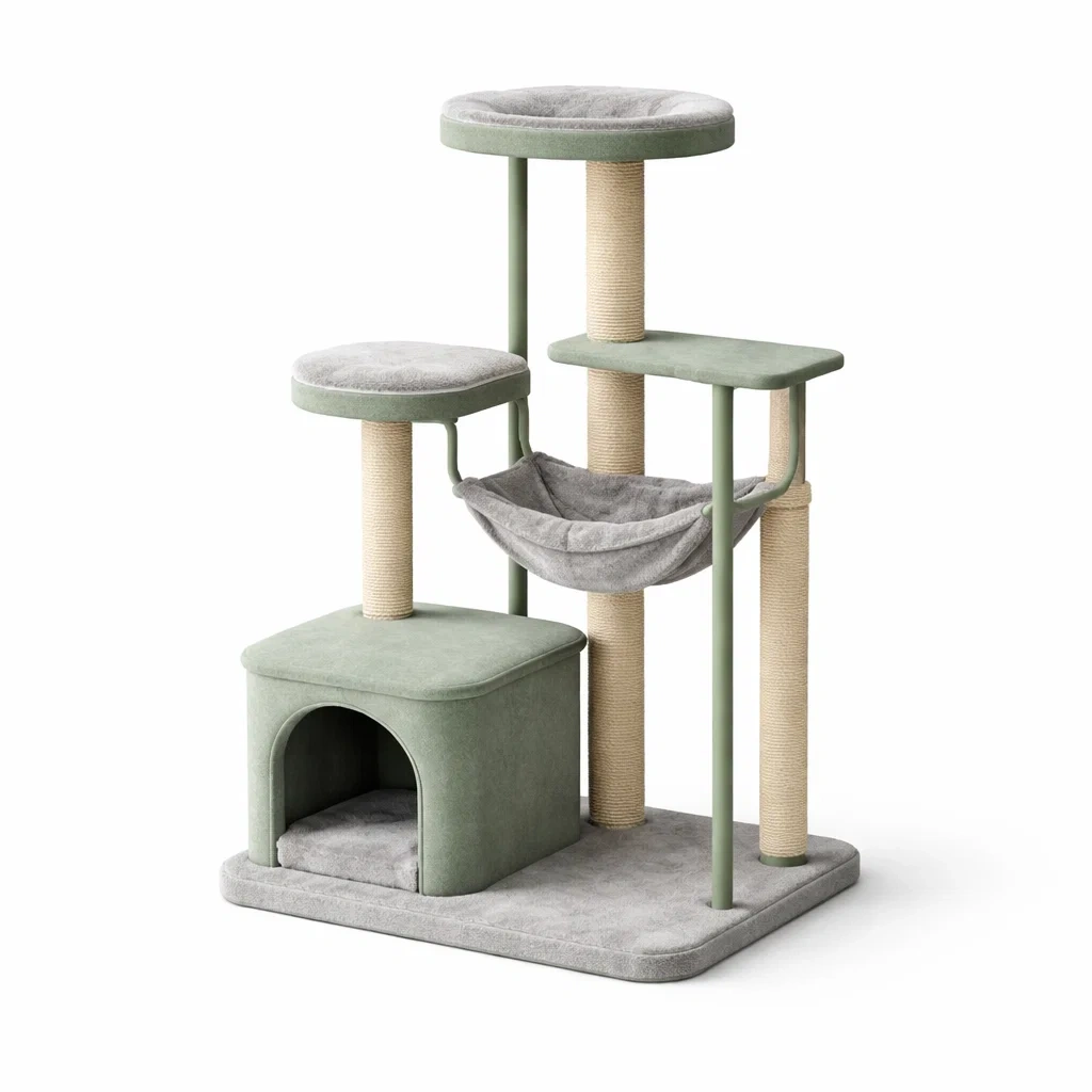 Espace de vie pour chats,Arbre à chat - URBANZENVIBES