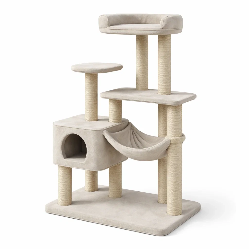 Espace de vie pour chats,Arbre à chat - URBANZENVIBES