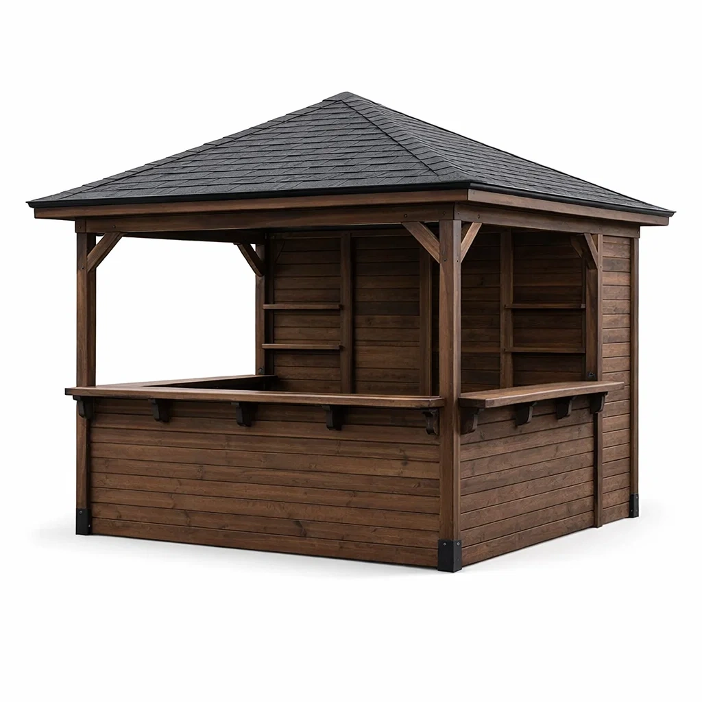 Espace architectural extérieur,Kiosque bar de jardin - URBANZENVIBES