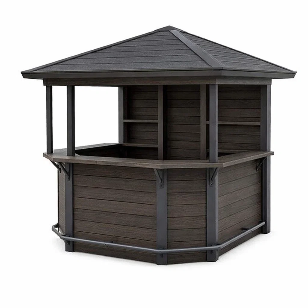 Espace architectural extérieur,Kiosque bar de jardin - URBANZENVIBES