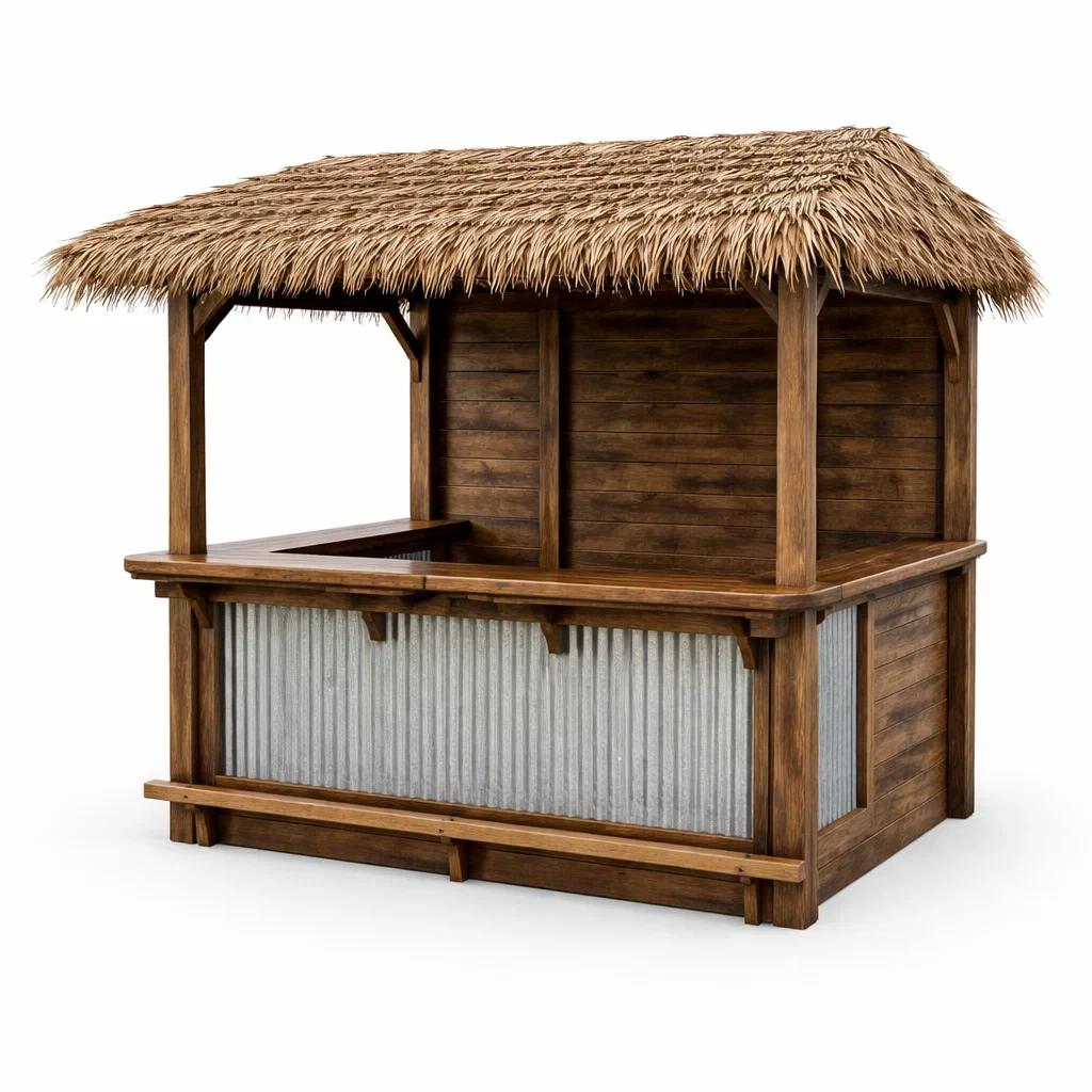 Espace architectural extérieur,Kiosque bar de jardin - URBANZENVIBES