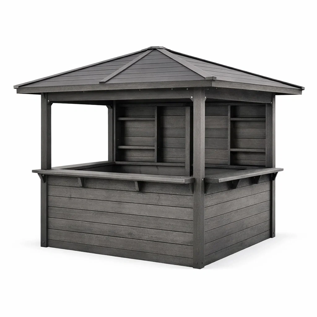 Espace architectural extérieur,Kiosque bar de jardin - URBANZENVIBES