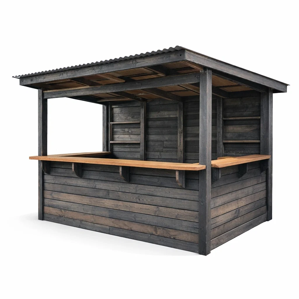 Espace architectural extérieur,Kiosque bar de jardin - URBANZENVIBES