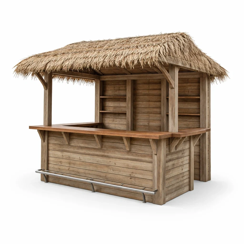 Espace architectural extérieur,Kiosque bar de jardin - URBANZENVIBES