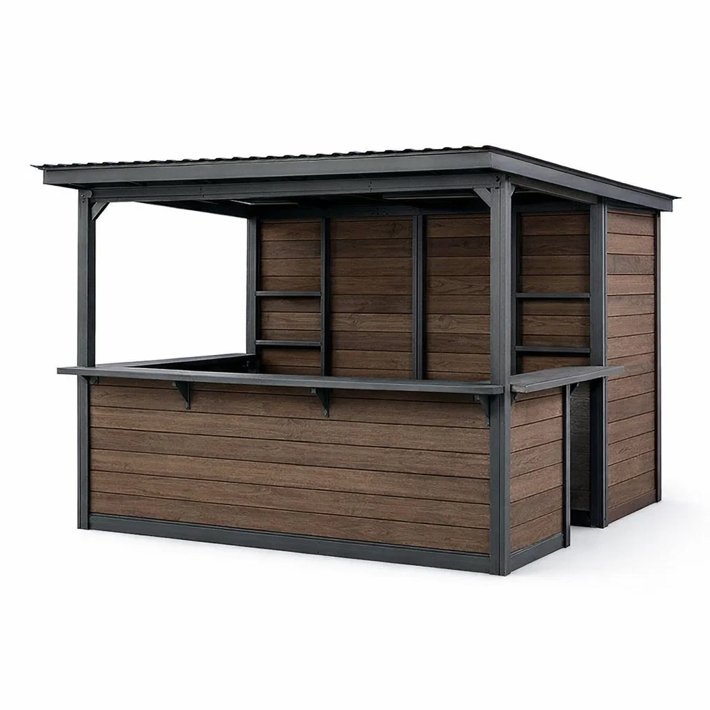 Espace architectural extérieur,Kiosque bar de jardin - URBANZENVIBES