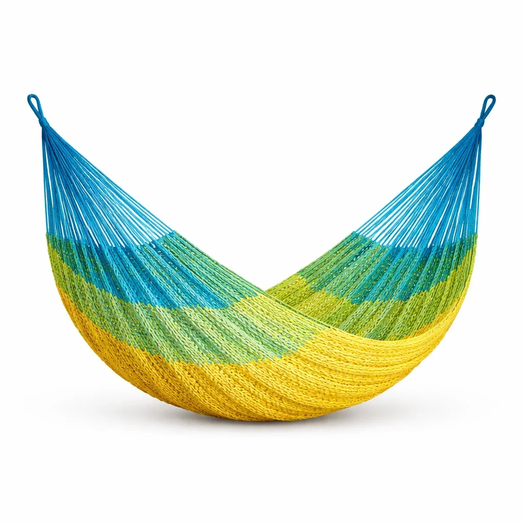 Hamac en nylon multicolore-NESTFUSIONLIVING