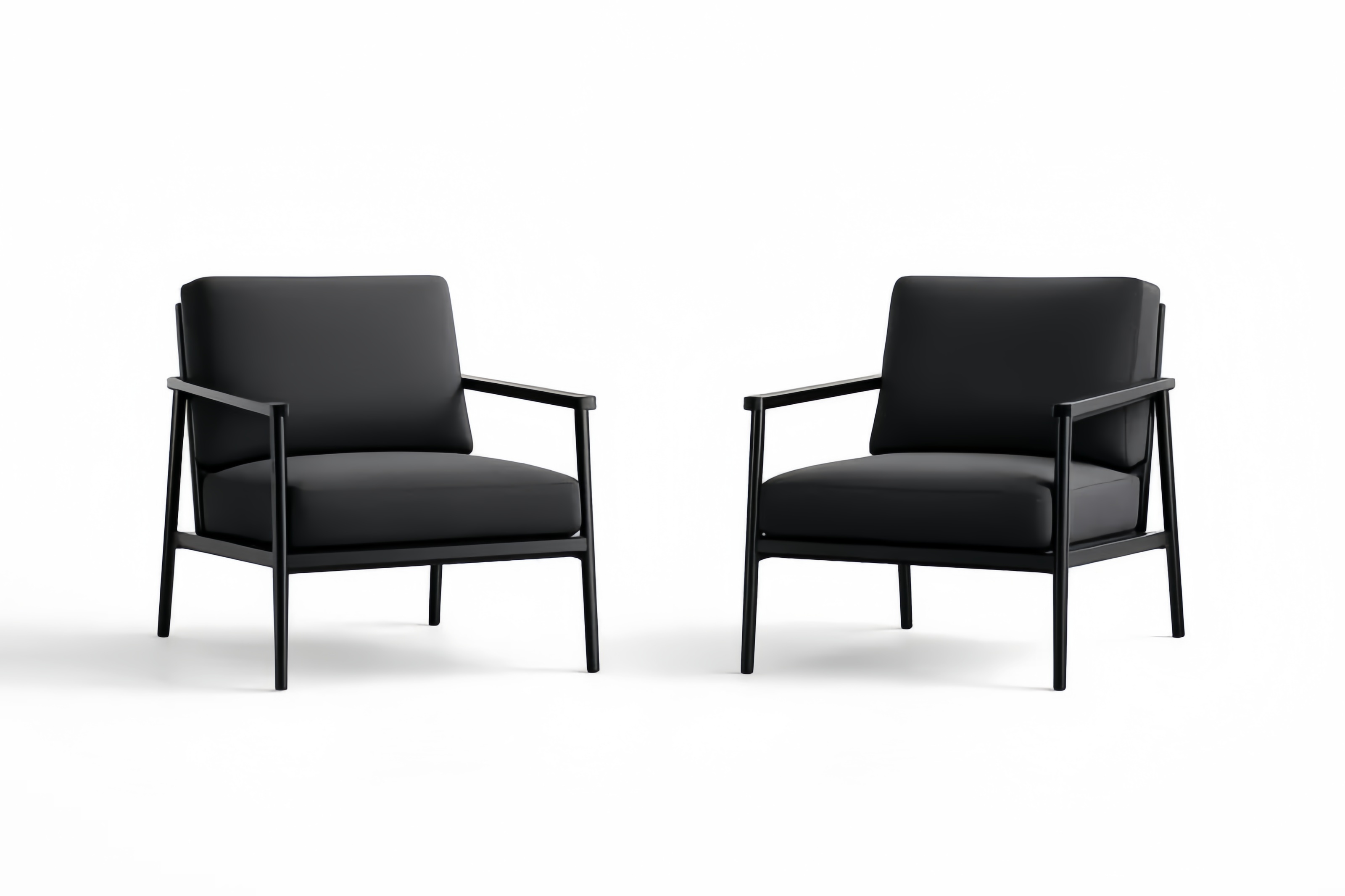 Paire de fauteuils en aluminium avec coussins en tissu gris