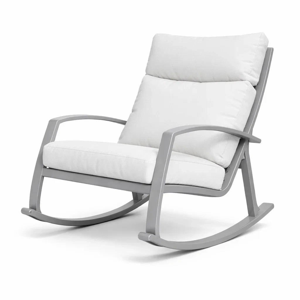 Sedia a dondolo da terrazza