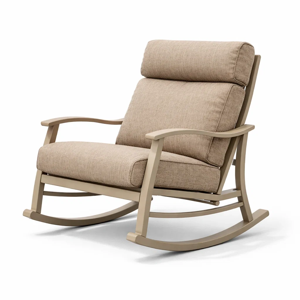 Sedia a dondolo da terrazza