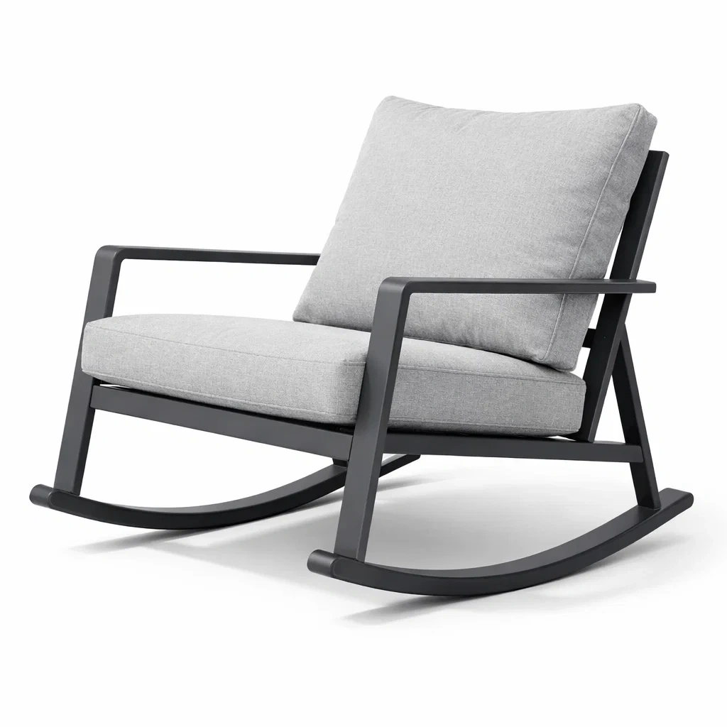 Sedia a dondolo da terrazza