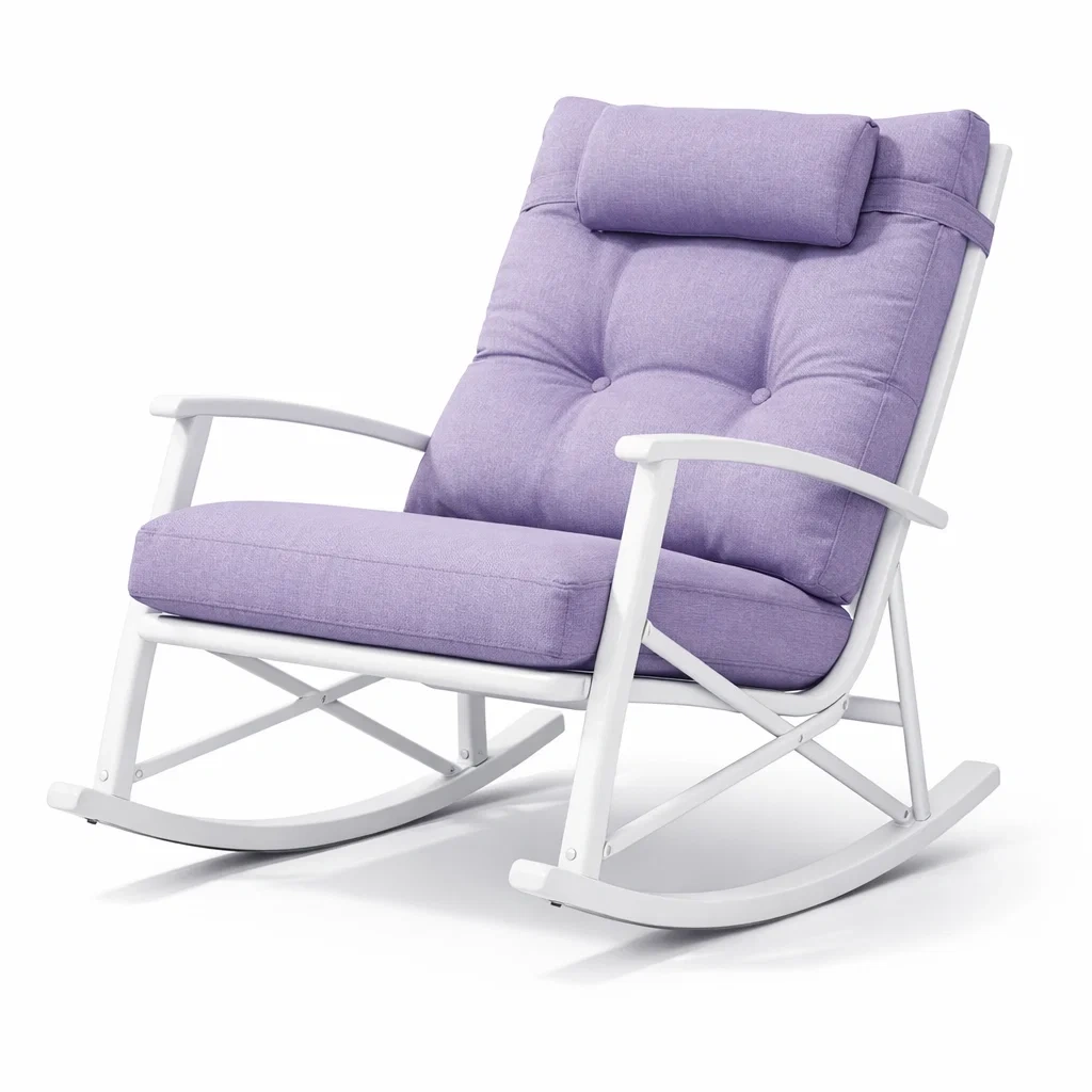 Sedia a dondolo da terrazza