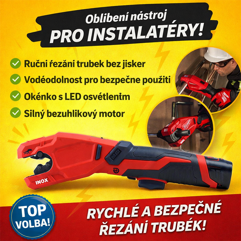 Řezačka trubek z nerezové oceli M12™ RAPTOR