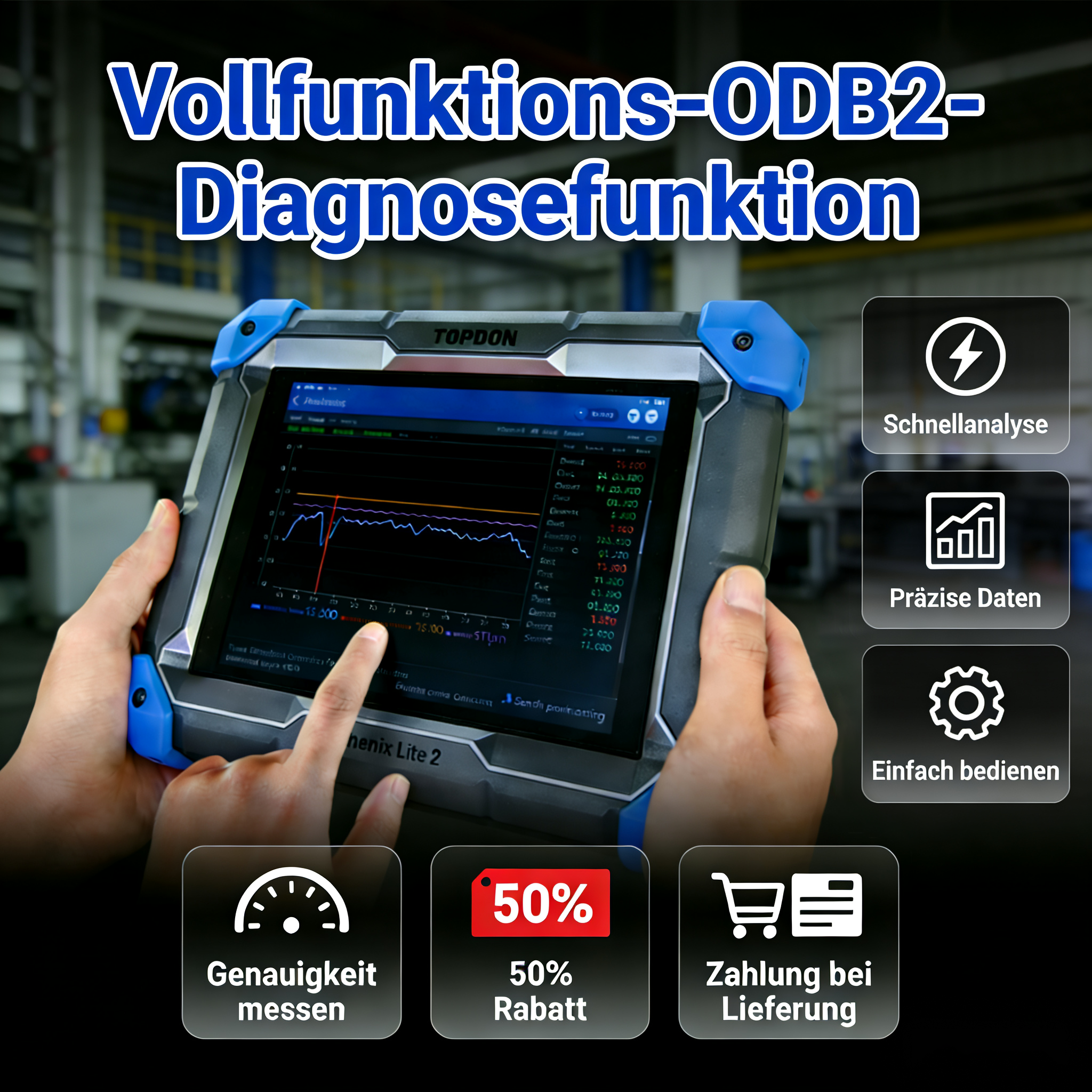 Gutmann Phoenix Lite 2 Profi-Diagnosegerät！！！