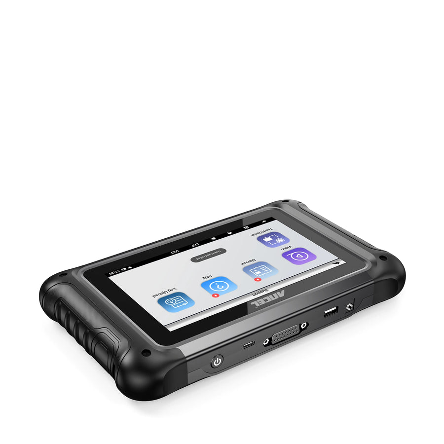 ANCEL MT700 Escáner OBD2 para motocicletas, sistema completo de reinicio de aceite, herramienta de diagnóstico ABS con más de 35 funciones de reinicio compatibles con BMW/BRP/Ducati/Harley/Honda/Indian/Suzuki, pantalla táctil de 7", 16 GB