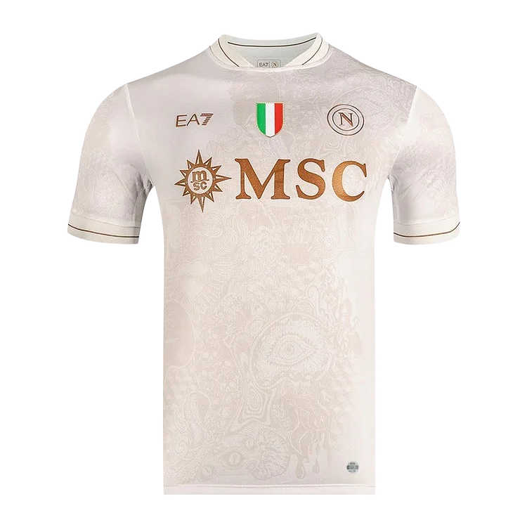 【S_4XL】Maglia da trasferta del Napoli per la stagione 25-26