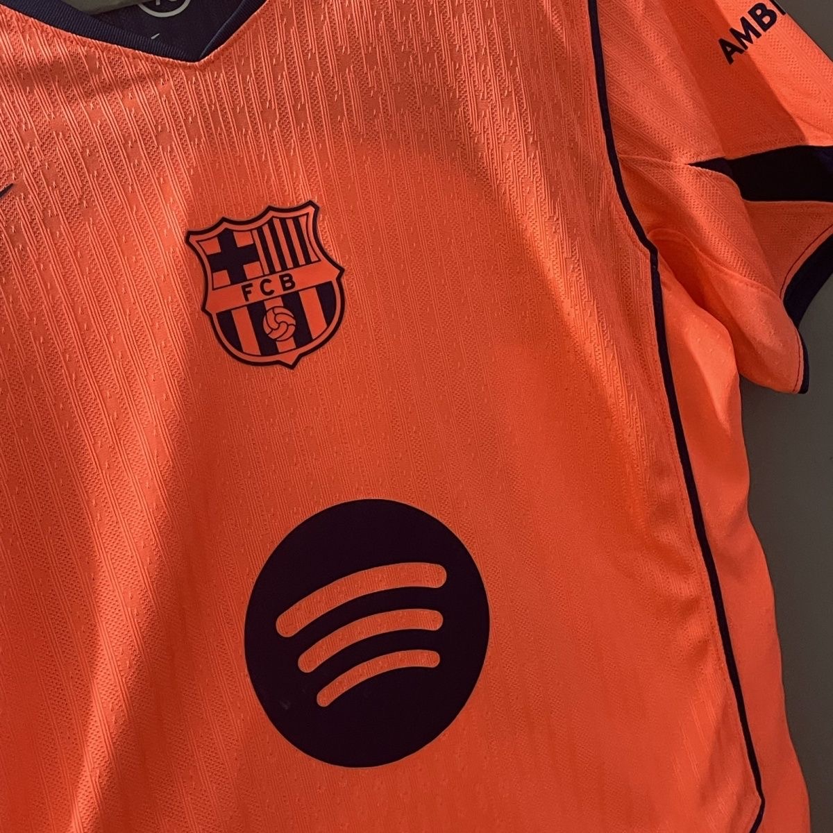 Camiseta de la tercera equipación del Barcelona para la temporada 25/26