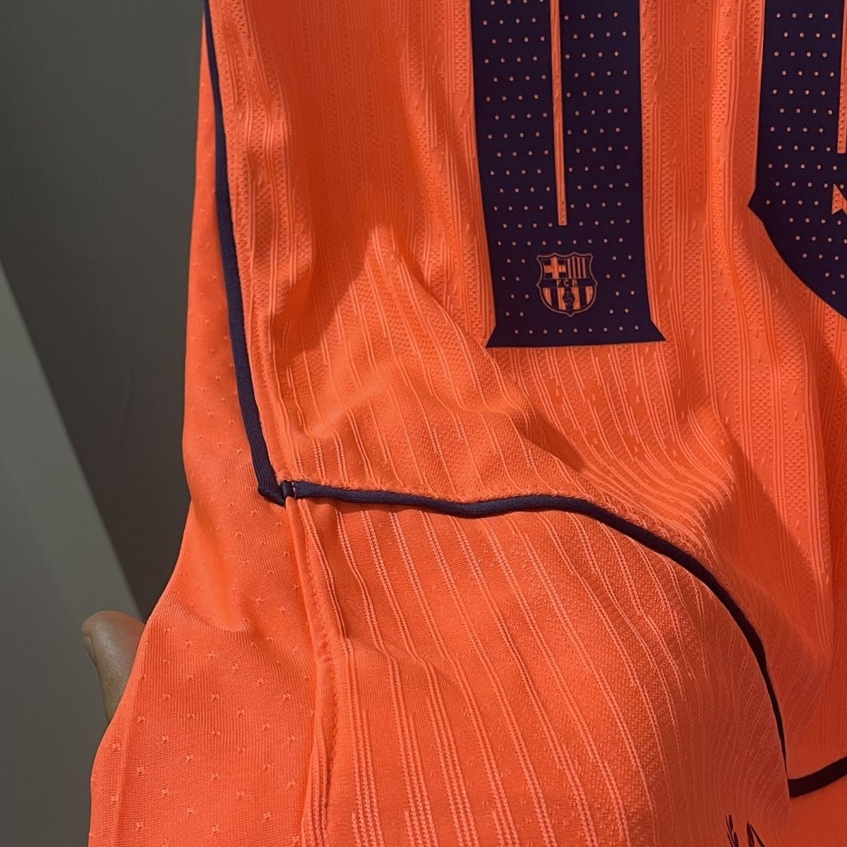 Camiseta de la tercera equipación del Barcelona para la temporada 25/26