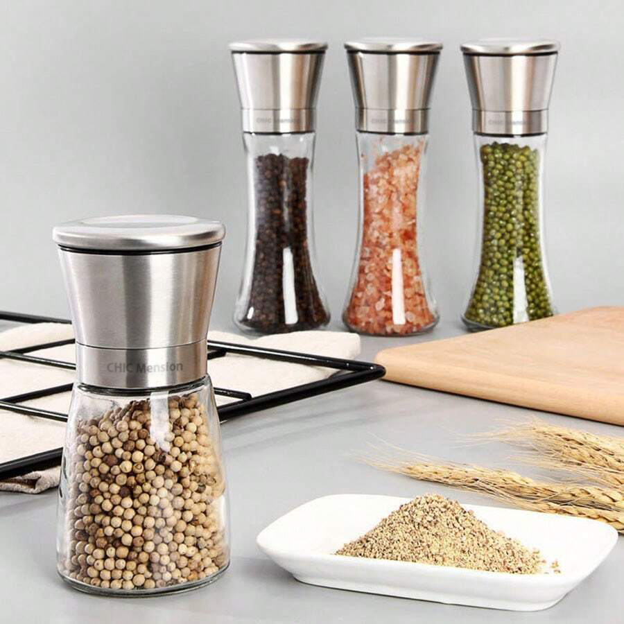 Manual pepper grinder