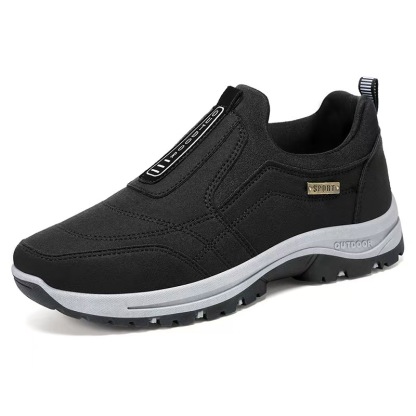 ⏰Last Day 50% OFF🔥Men's Orthopedic Lightweight Foot Pain Relief Slip-on Shoes Waterproof & Anti-Slip Rubber Sole