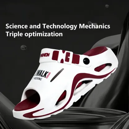VA Slippers 5cm Height Sandals No Odor Arch Support Indoor & Outdoor Anti-Slip Lightweight for Daily Use