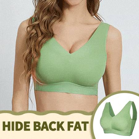 Hide back fat FallSweet "Feel like not wearing one" Wireless Sports Bra