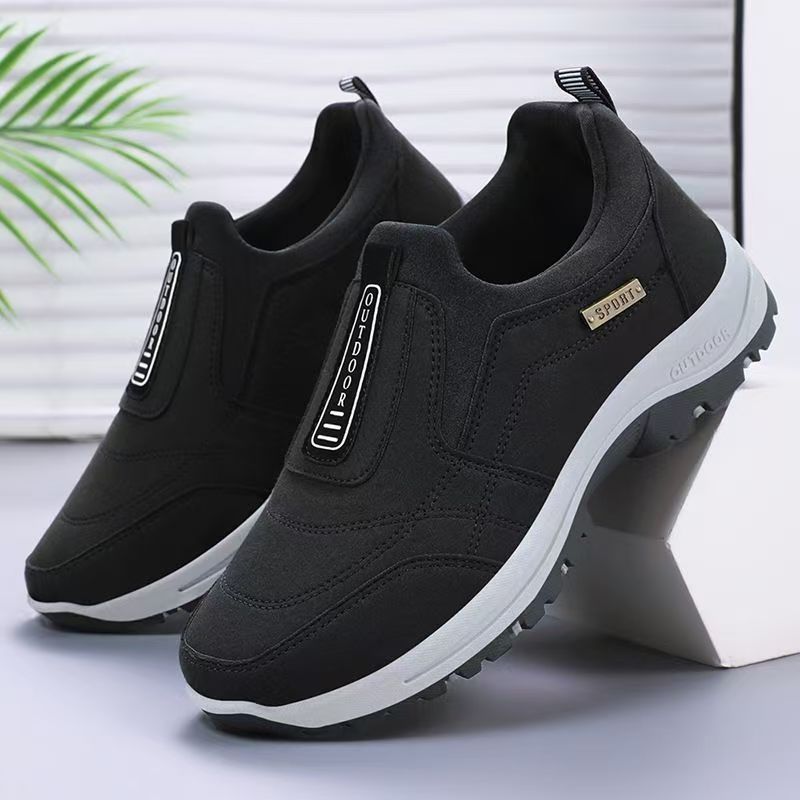 ⏰Last Day 50% OFF🔥Men's Orthopedic Lightweight Foot Pain Relief Slip-on Shoes Waterproof & Anti-Slip Rubber Sole