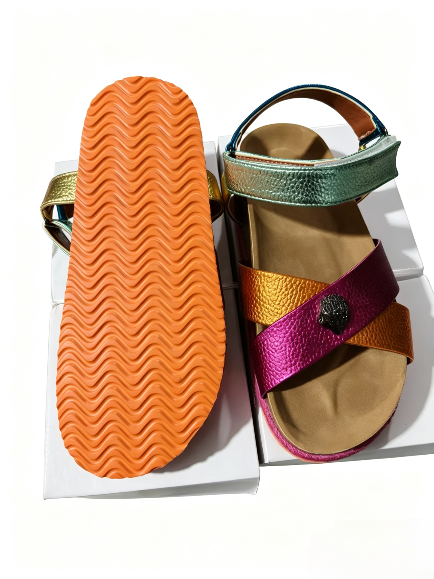 ⏰Flash Sale 50% OFF🔥Bohemian Style Woven Wedge Summer Sandals, Dopamine flip-flops
