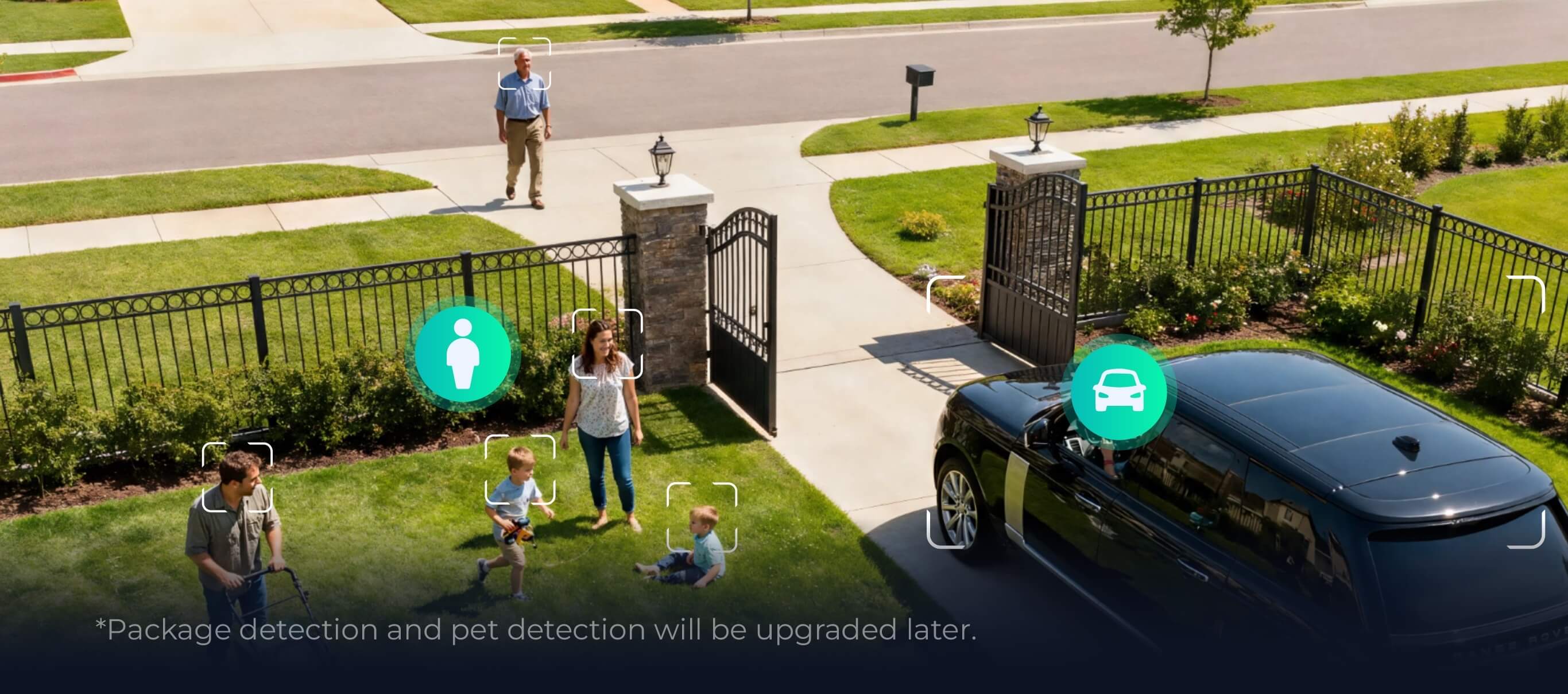 AI Visual detection function of Valki security camers
