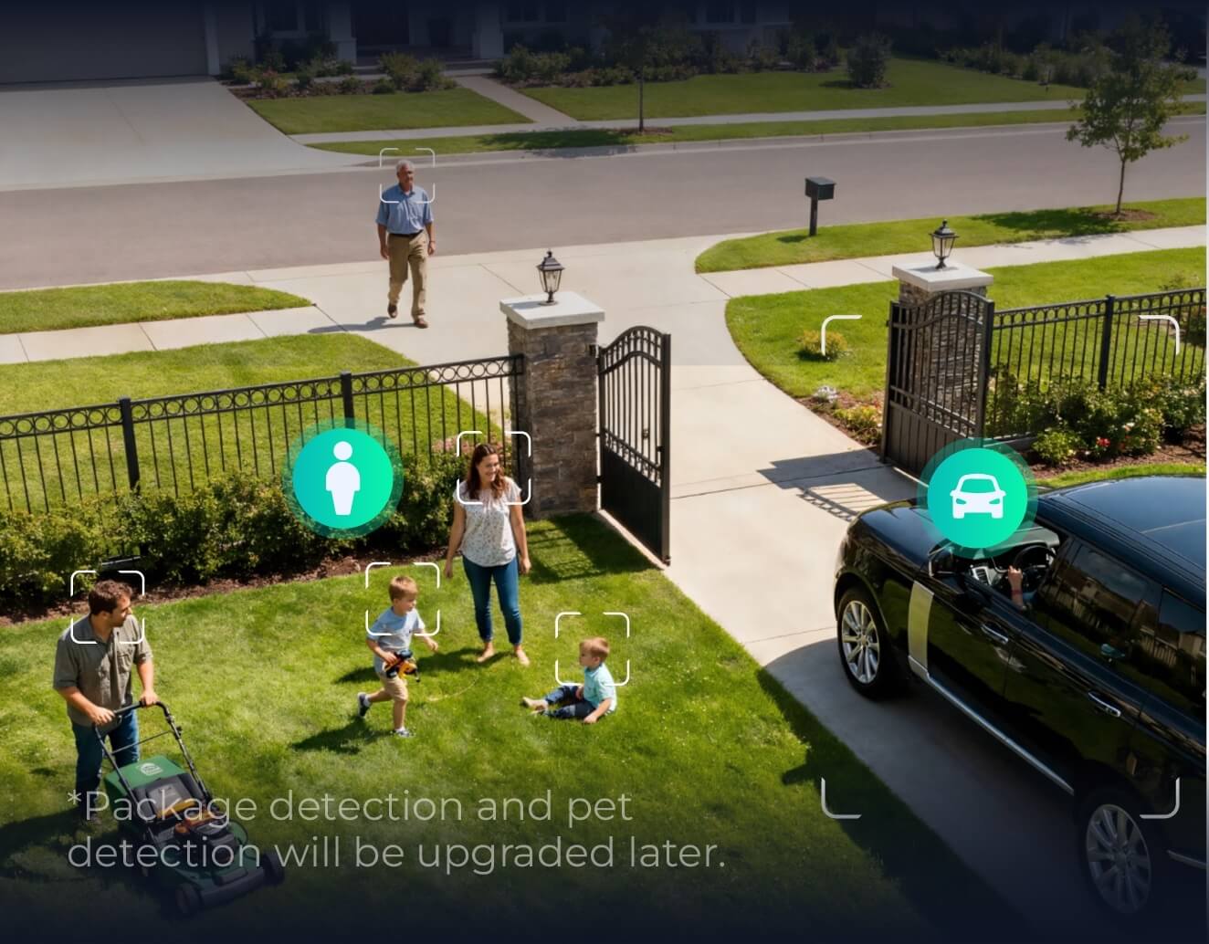 AI Visual detection function of Valki security camers