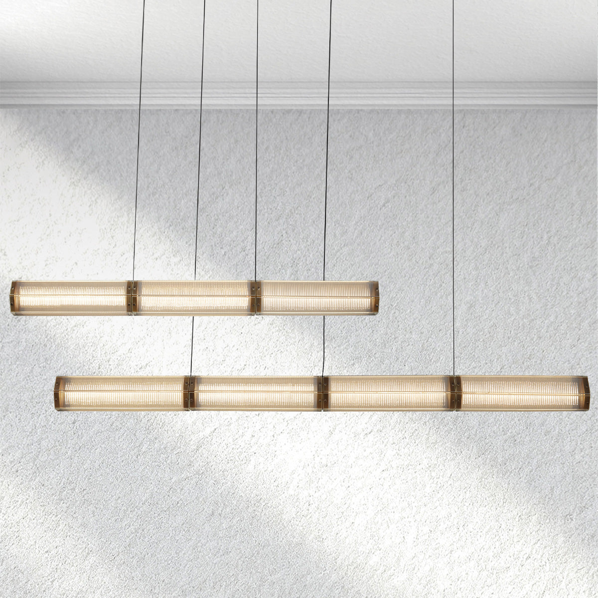 Carey Sunleaf Linear Chandelier