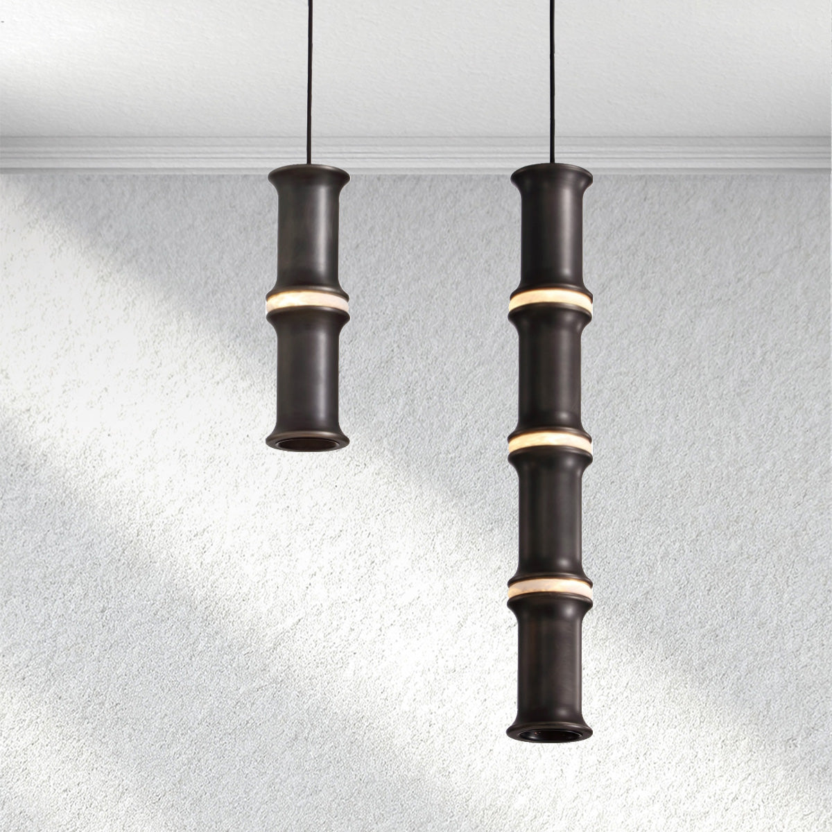 Carey Bamboo Chandelier