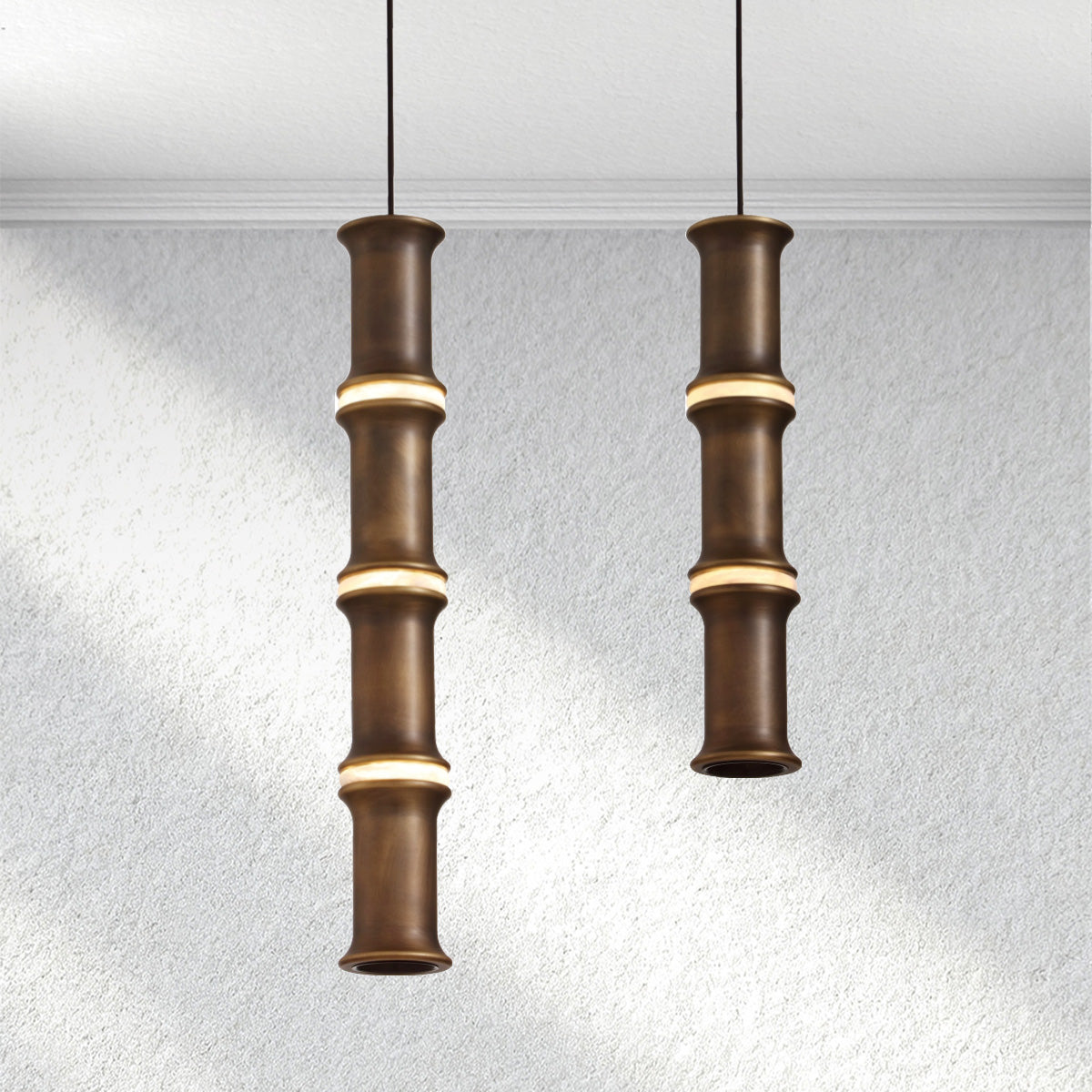 Carey Bamboo Chandelier