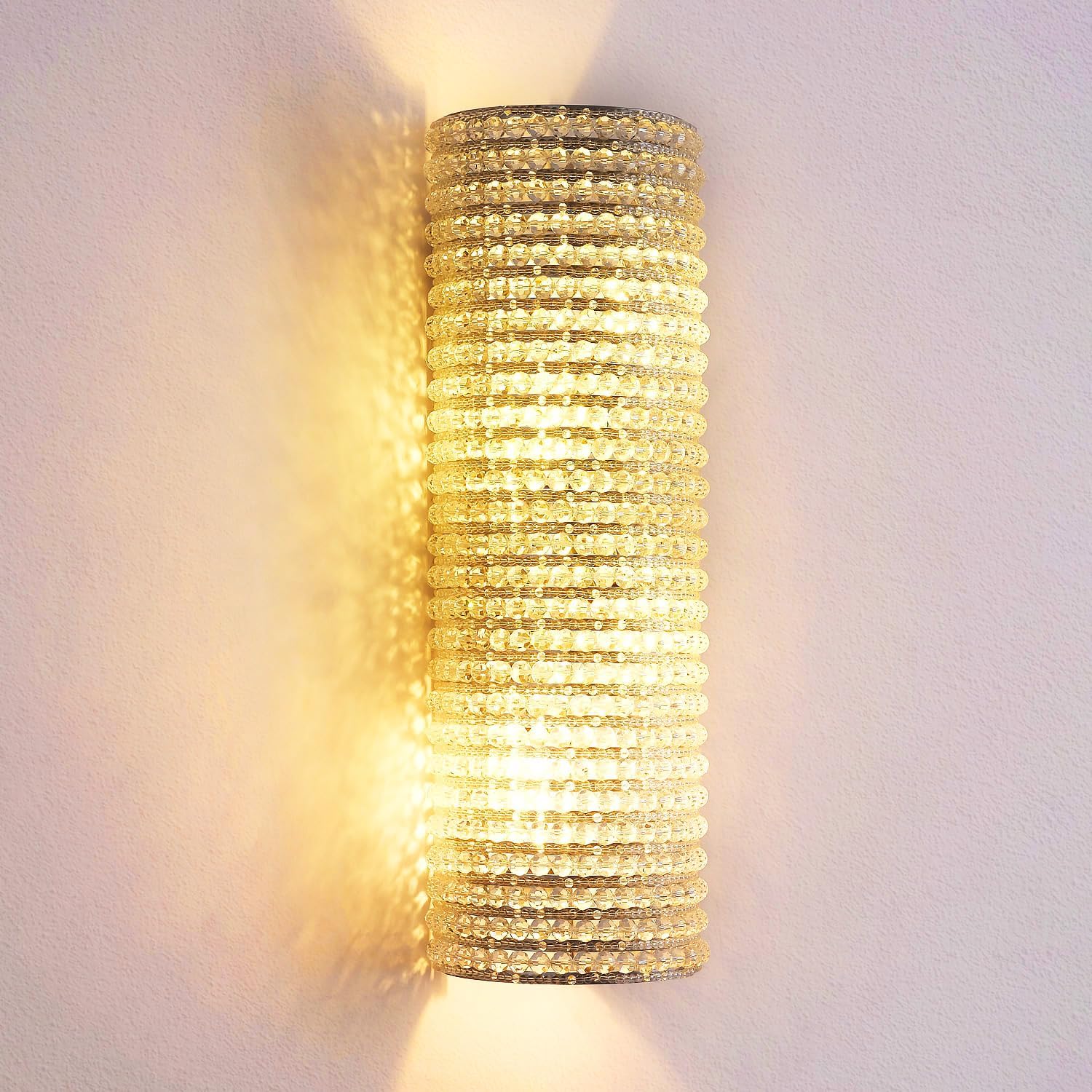 Alison K9 Crystal Wall Sconce 21"