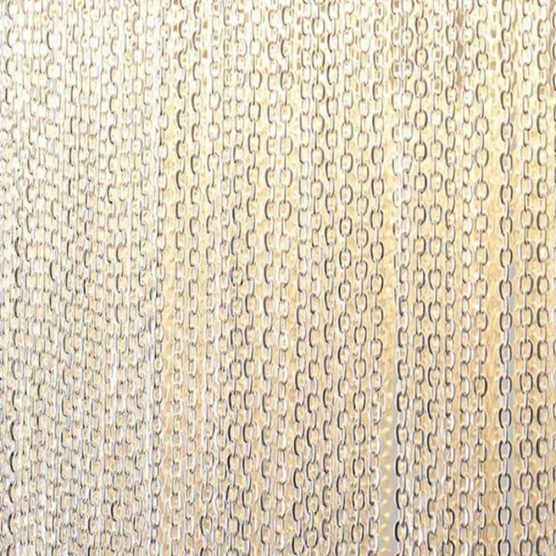 Aluminum Daph Chain Tassel Pendant Light