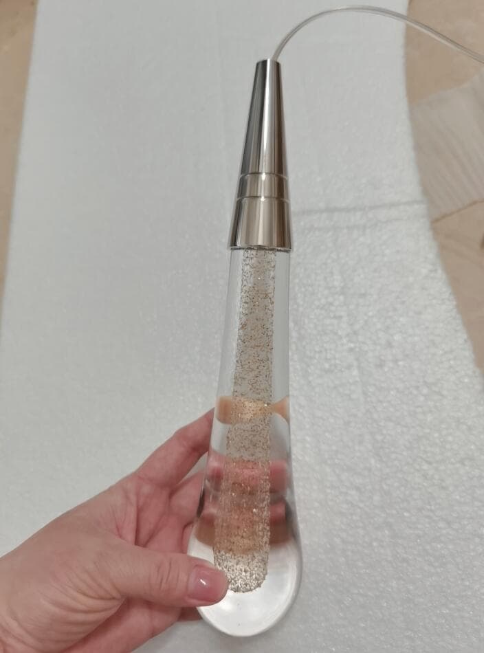 Amoy Glass Staircase Chandelier