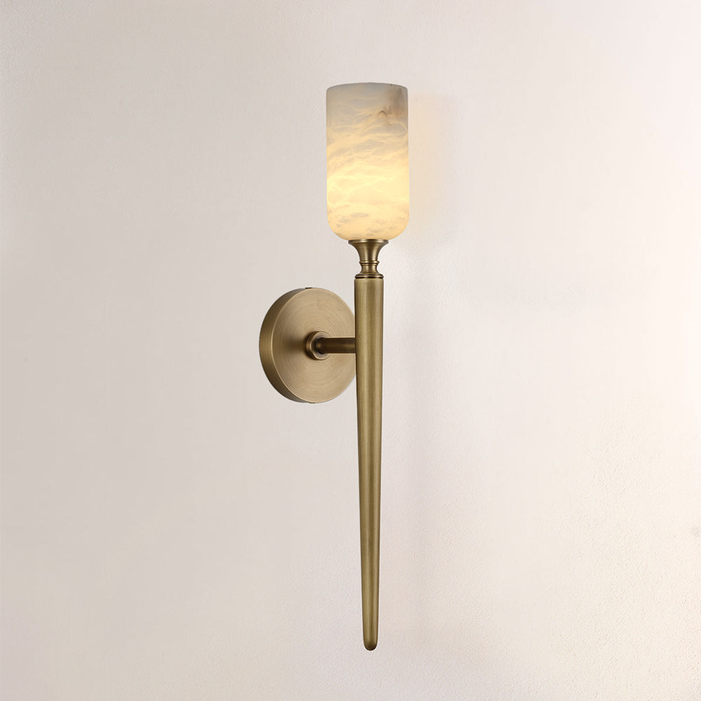 Alabaster Axis 1 Light Wall Sconce