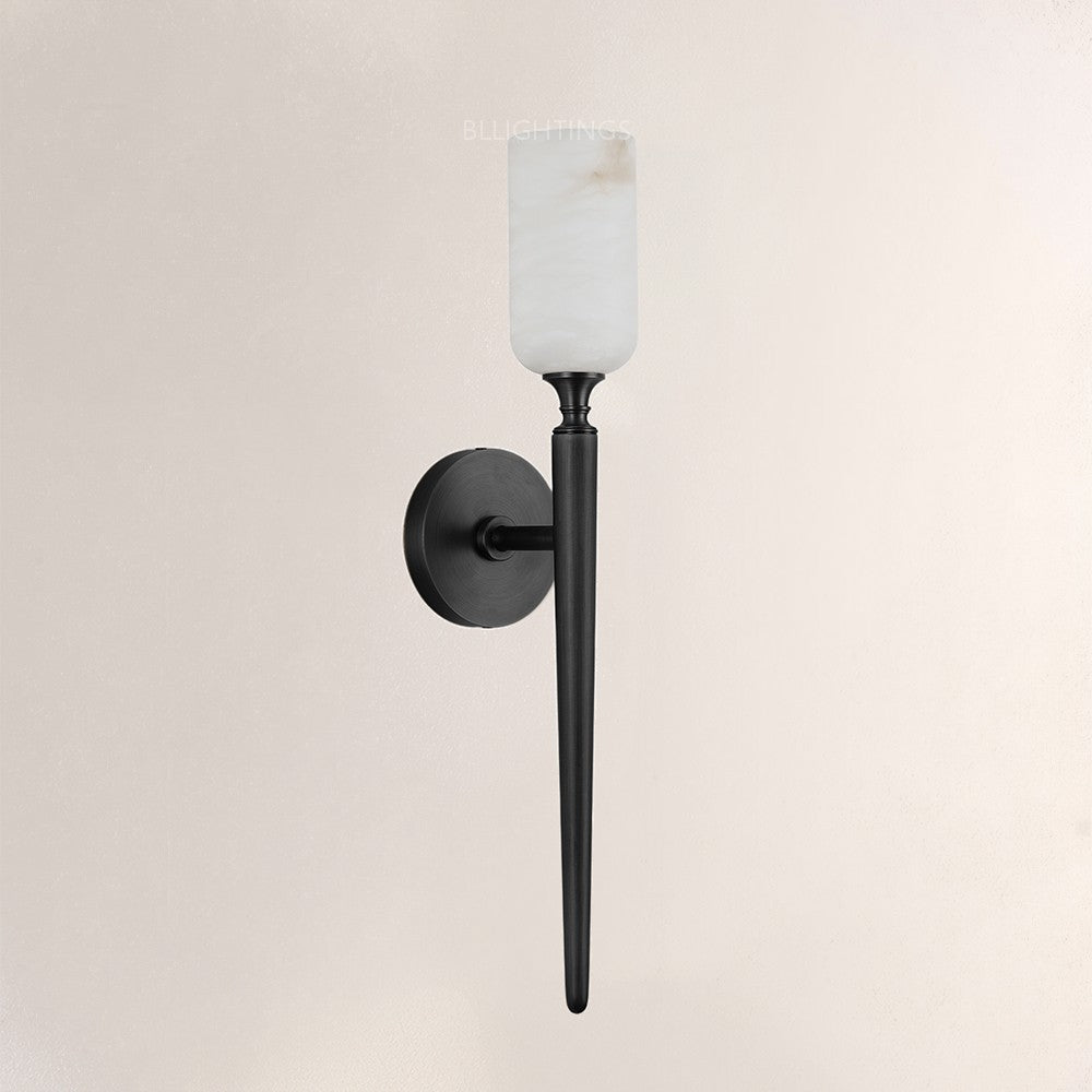 Alabaster Axis 1 Light Wall Sconce