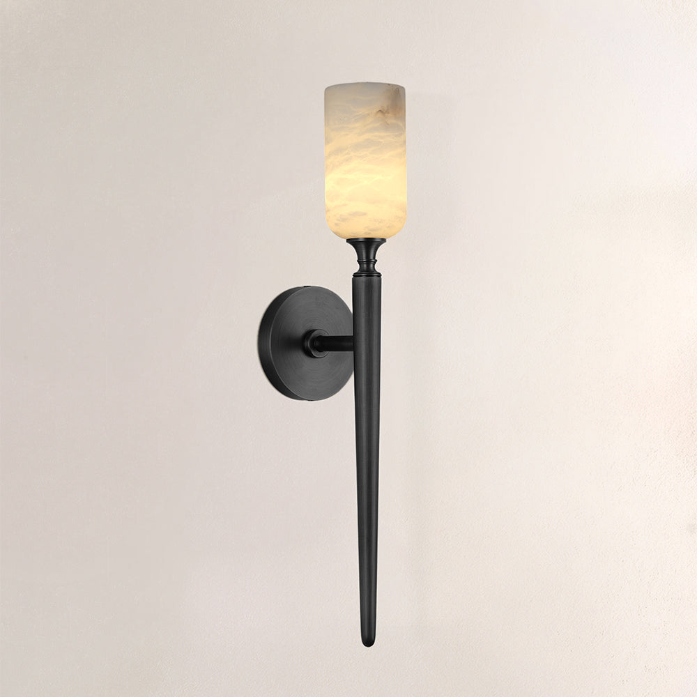 Alabaster Axis 1 Light Wall Sconce