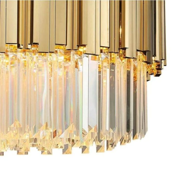 Bourbons Charles Crystal Round Chandelier