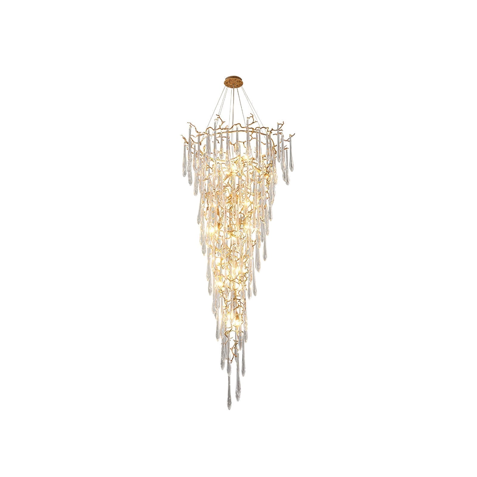 Branch Aqua Parable Chandelier