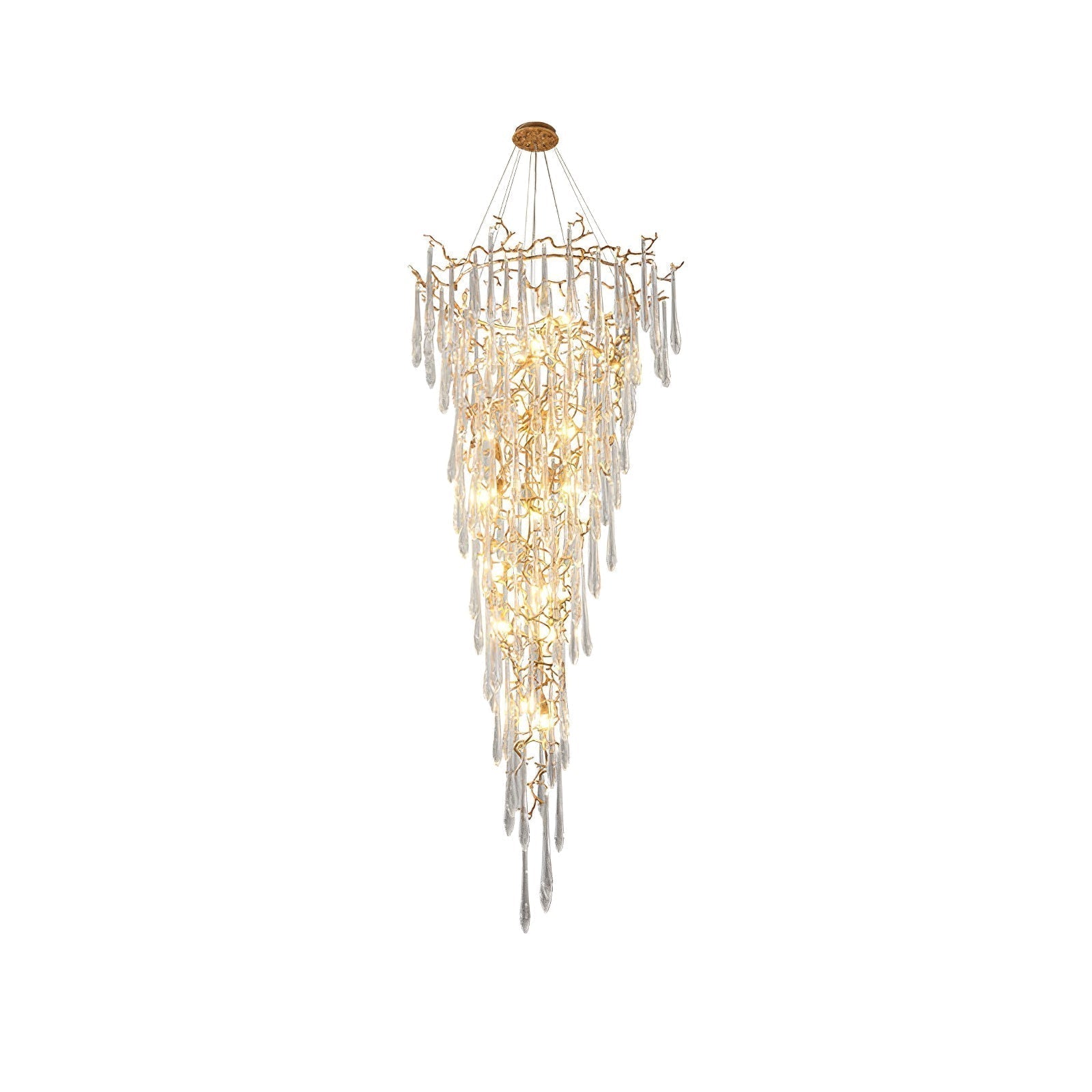 Branch Aqua Parable Chandelier